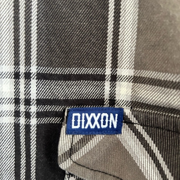 Dixxon The Lineman Fire Resistant Flannel in Black/Grey Plaid Size 2X - Picture 4 of 8